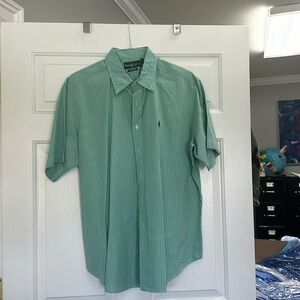 Polo Ralph Lauren Button Up Short Sleeve Shirt size XL